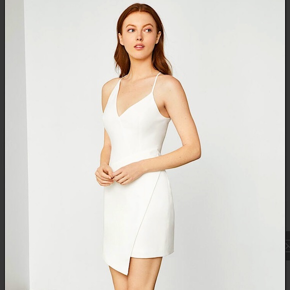 BCBGMaxAzria Dresses & Skirts - BCBG White Mini Dress